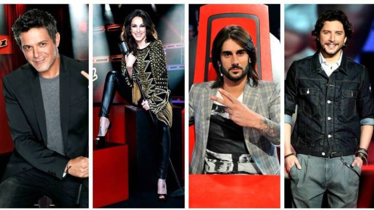 Alejandro Sanz, Malú, Melendi y Manuel Carrasco, jueces de "La Voz"