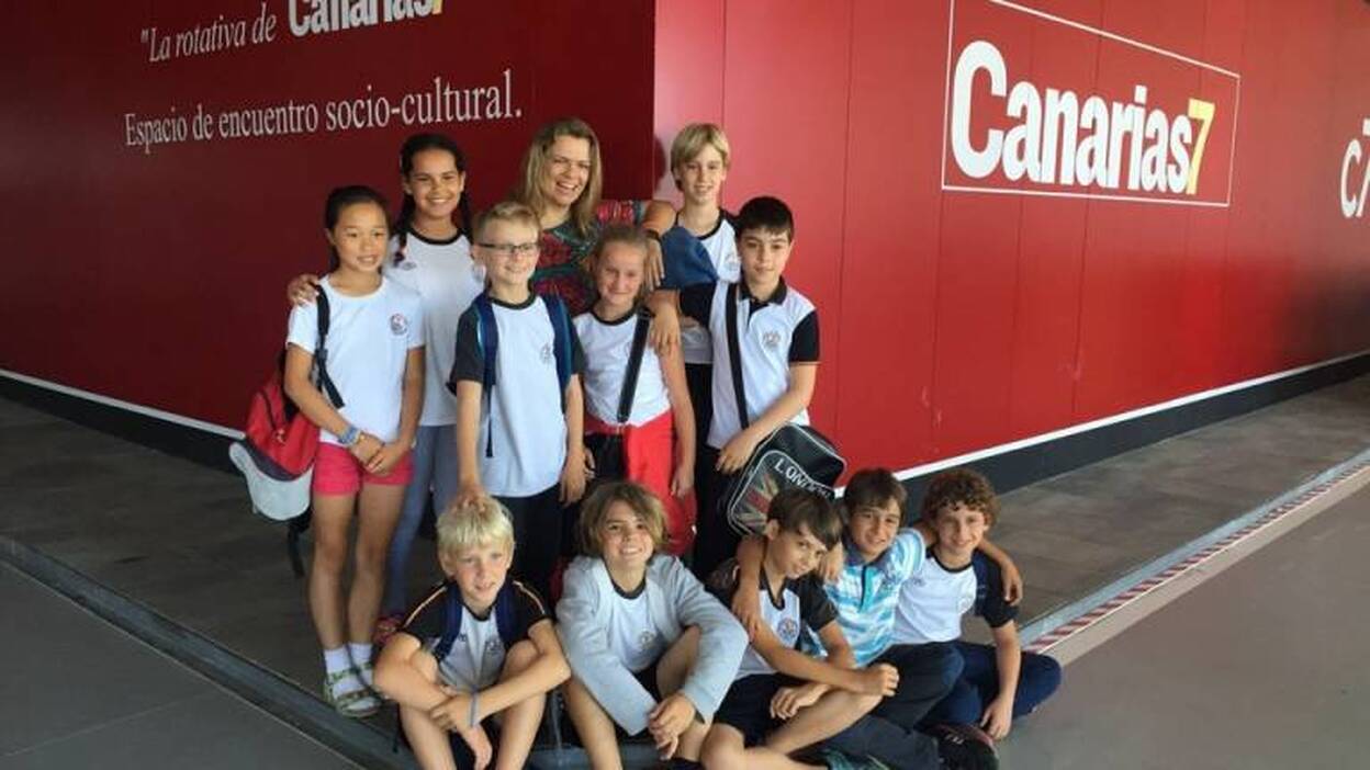 Los alumnos de 4º de Primaria del Colegio Alemán visitan CANARIAS7
