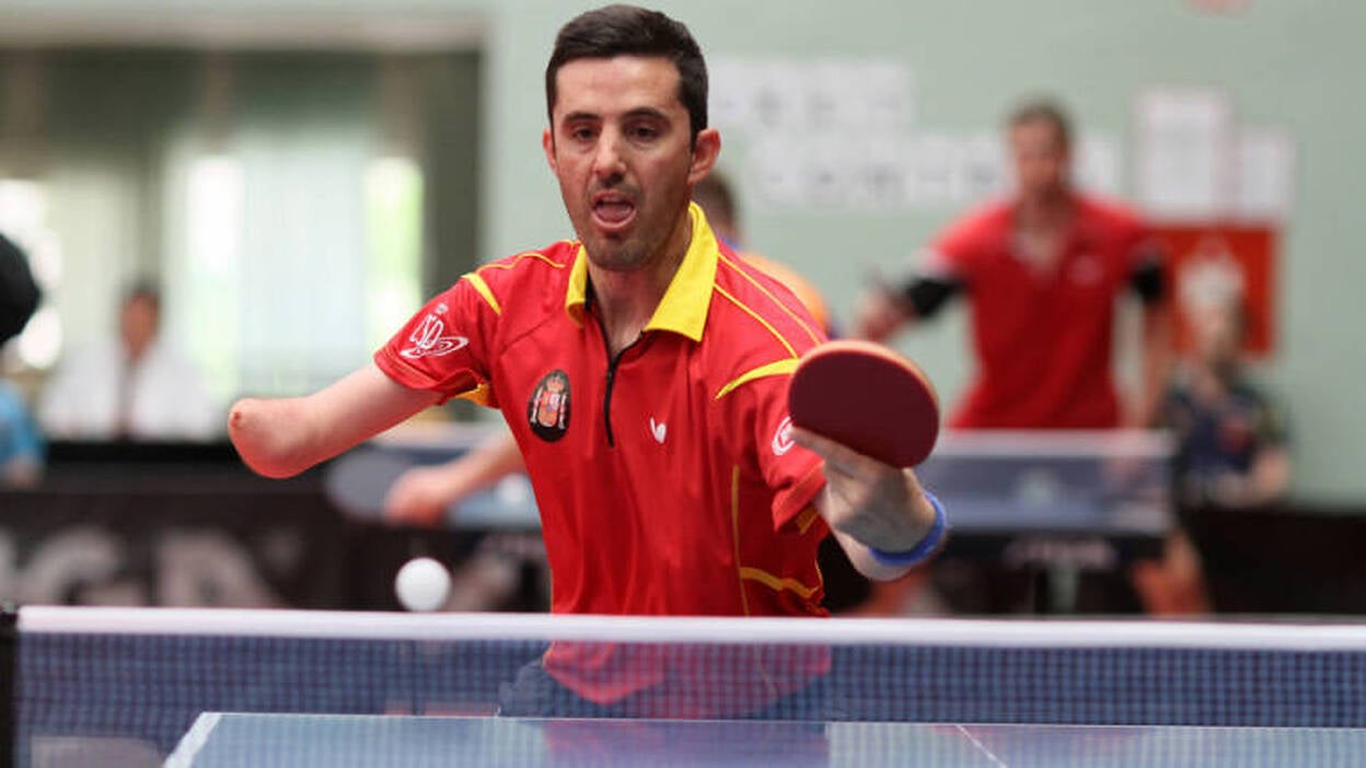 El tenista José Manuel Ruiz, abanderado español en los Paralímpicos de Río