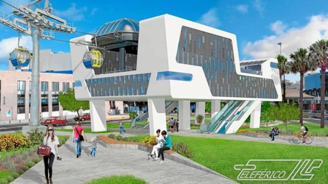 Vecinos y ecologistas rechazan un teleférico en La Isleta