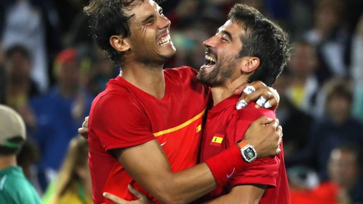 Nadal y López, oro olímpico en dobles