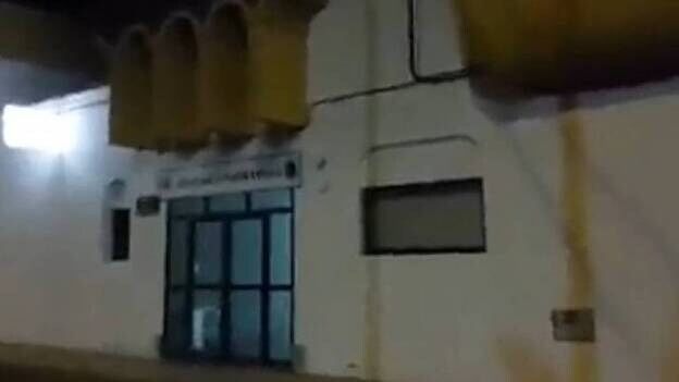 Vandalismo en la sede de la Policía Local de Gran Tarajal
