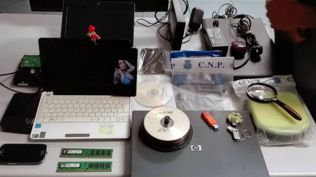 Nueve detenidos en Las Palmas por intercambiar miles de imágenes pedófilas