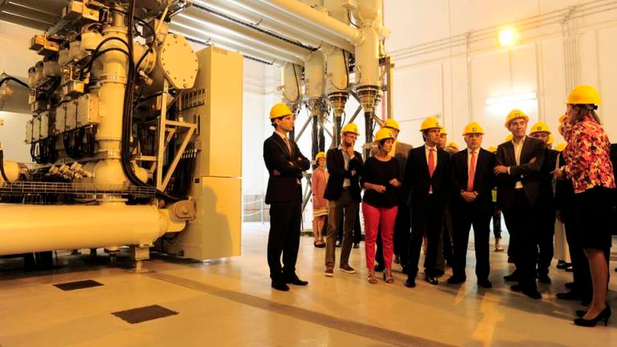 Inauguración de la nueva subestación eléctrica de Santa Agueda