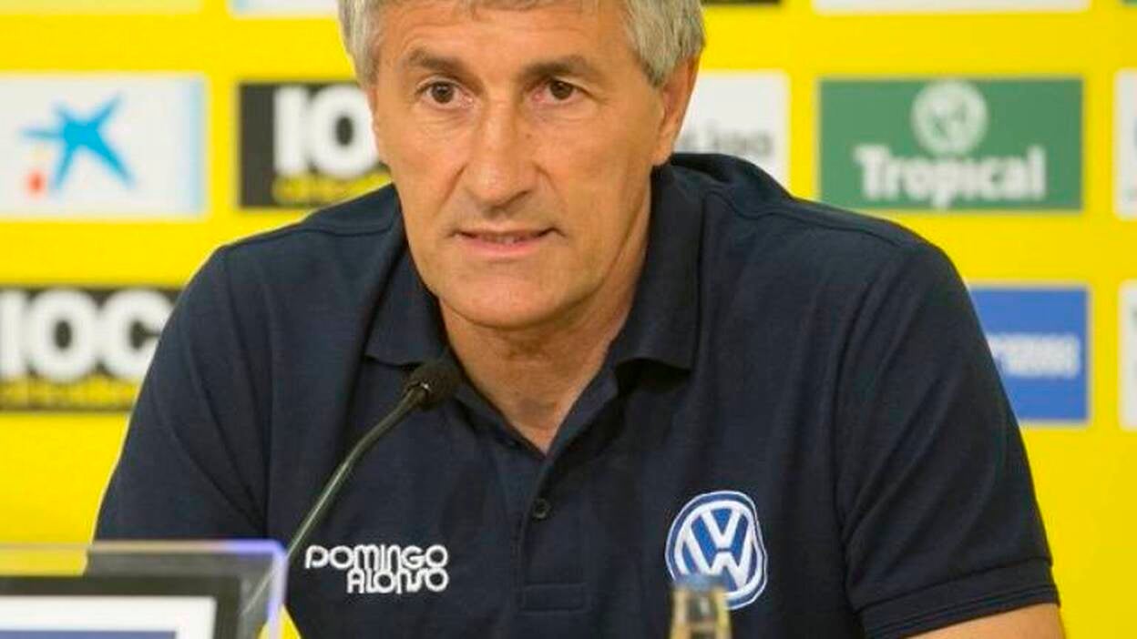 Quique Setién: «Si queremos crecer, falta algo más»