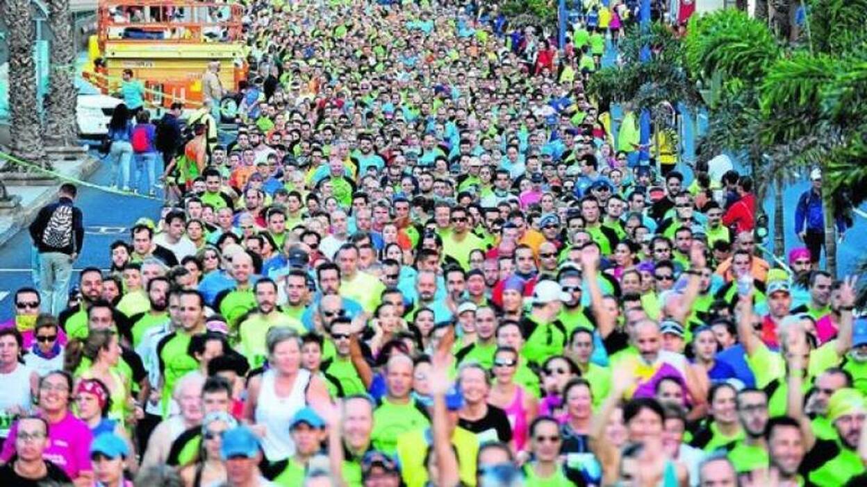 Cajasiete Gran Canaria Maratón, cerca del récord de maratonianos