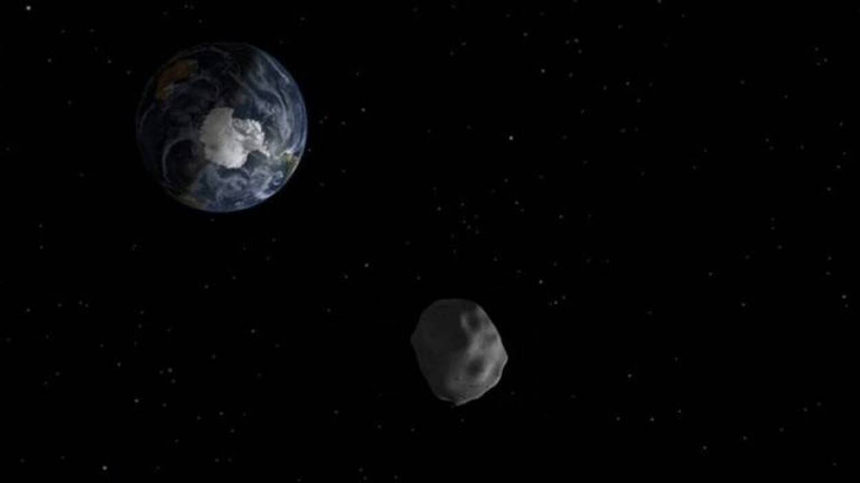 Astrónomos observan un asteroide de sólo 2 metros, de intenso brillo