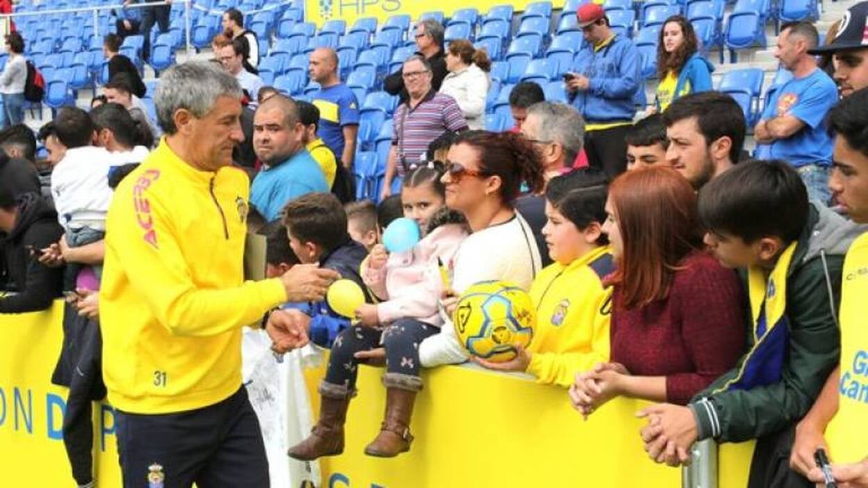 La renovación de Setién, prioritaria a la de los jugadores