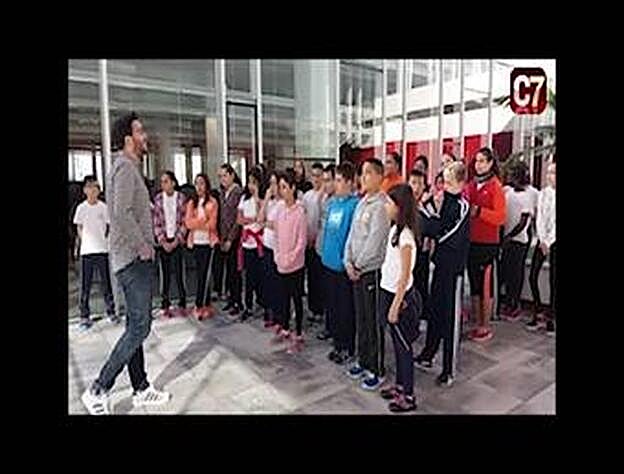 Visita a CANARIAS7 de los Alumnos del CEIP Los Llanos