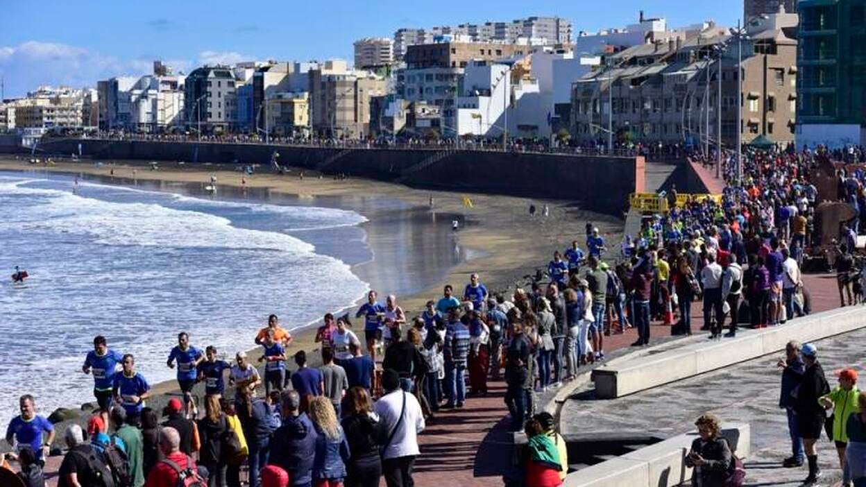 Recorrido en imágenes de la Cajasiete Gran Canaria Maratón