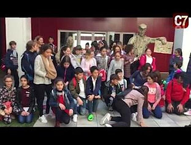 Visita a CANARIAS7 del C.E.I.P. Plácido Fleitas