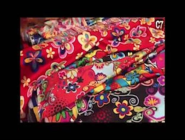 Telas en el Kilo de San Bernardo