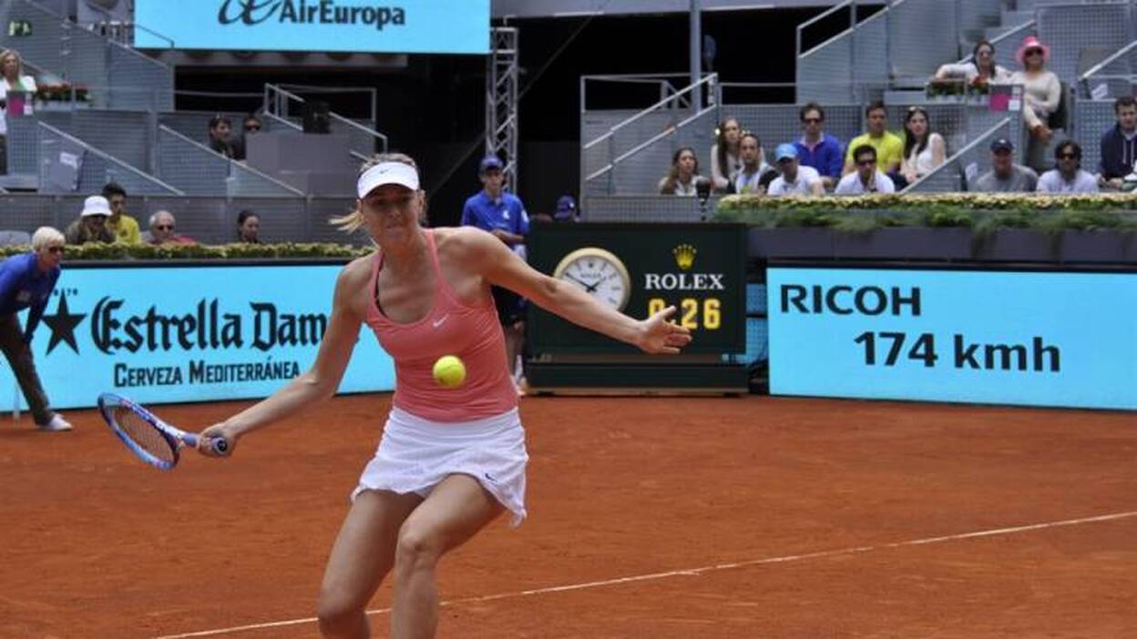 Maria Sharapova disputará el Mutua Madrid Open