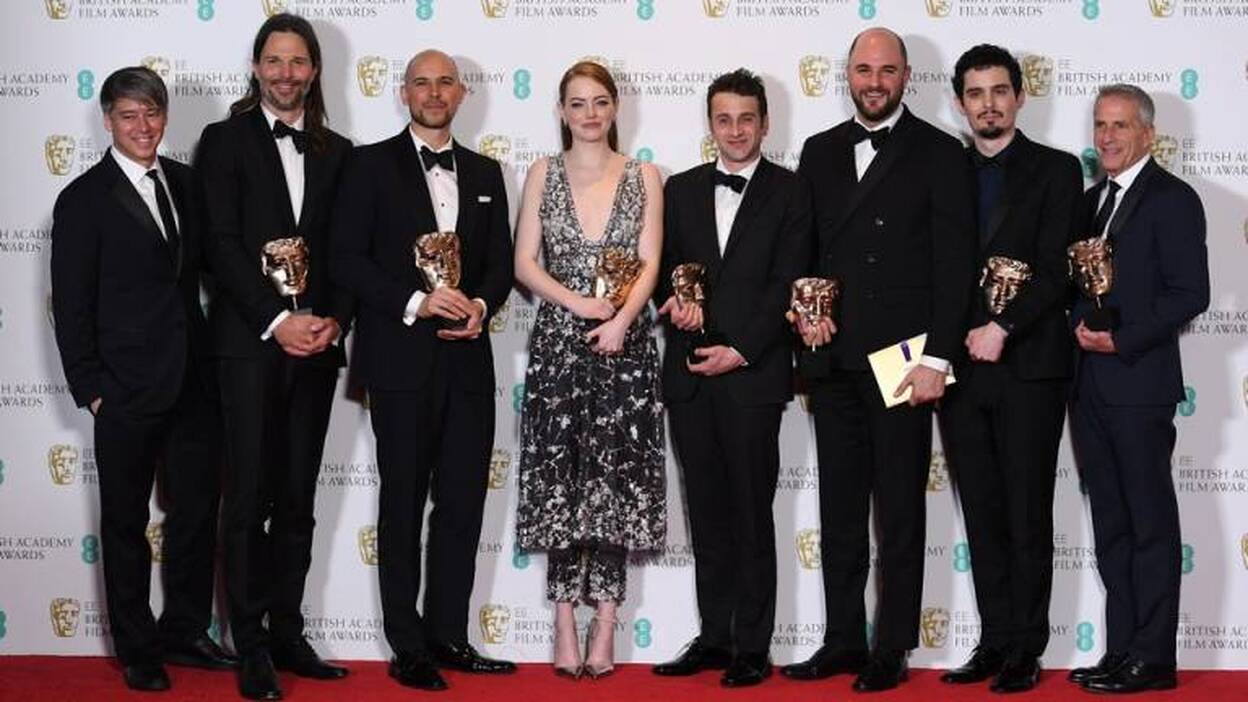 "La La Land", triunfadora de los BAFTA con cinco premios