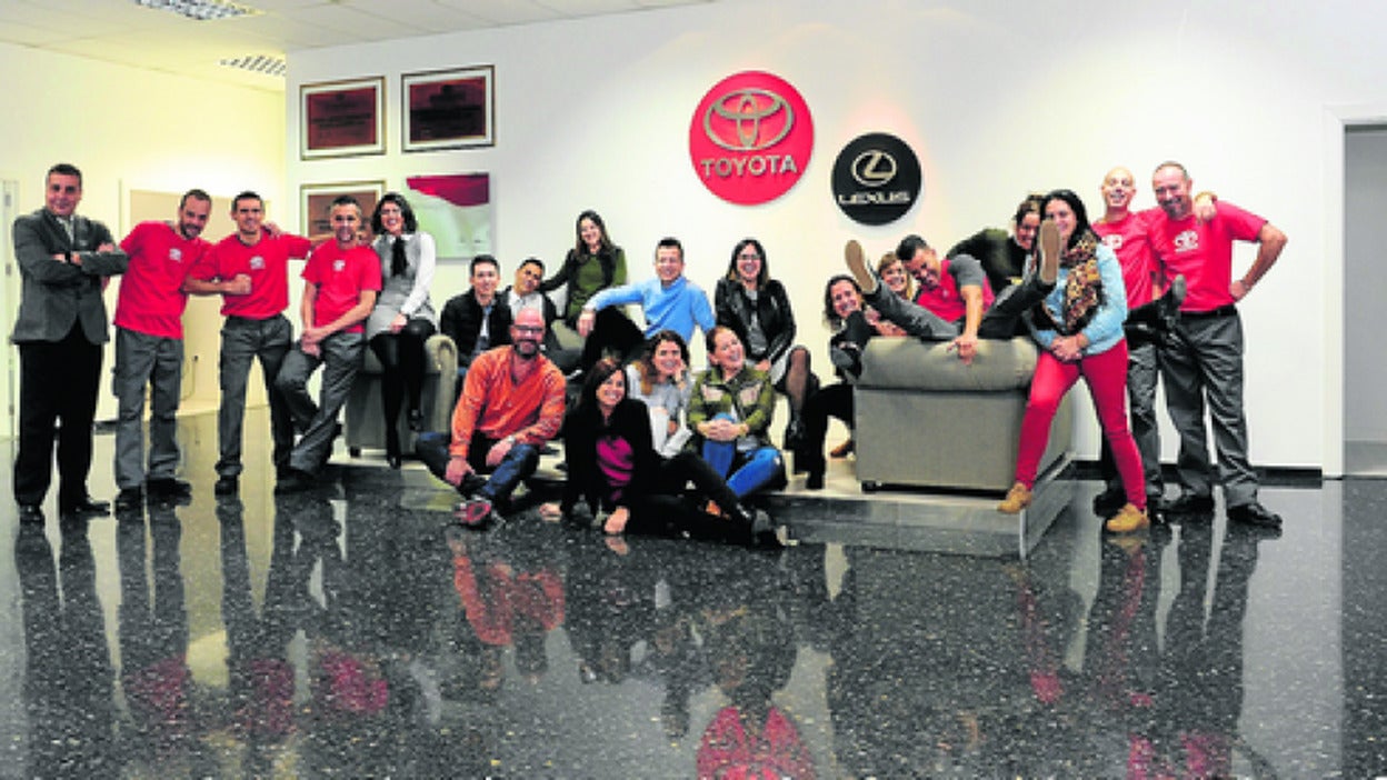 En la línea de salida