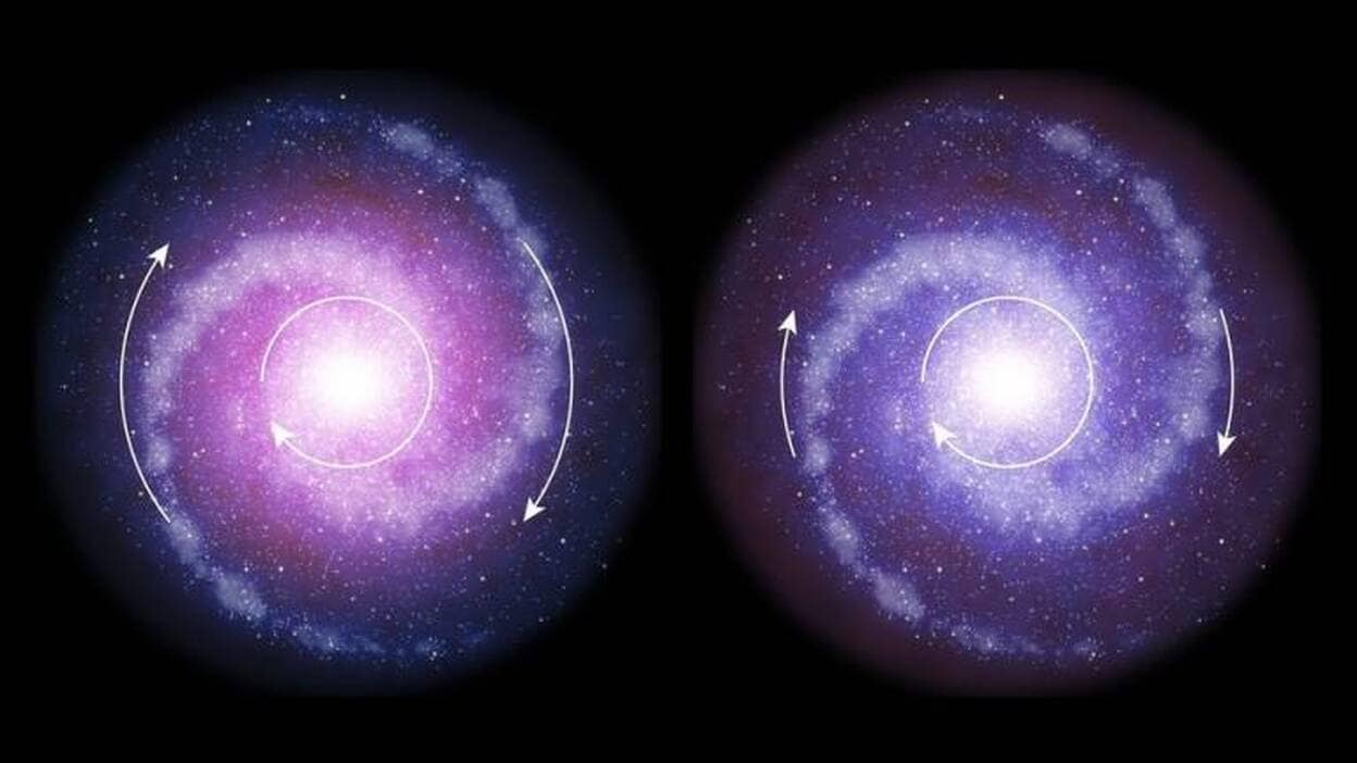 La materia oscura tenía menos influencia en el universo temprano