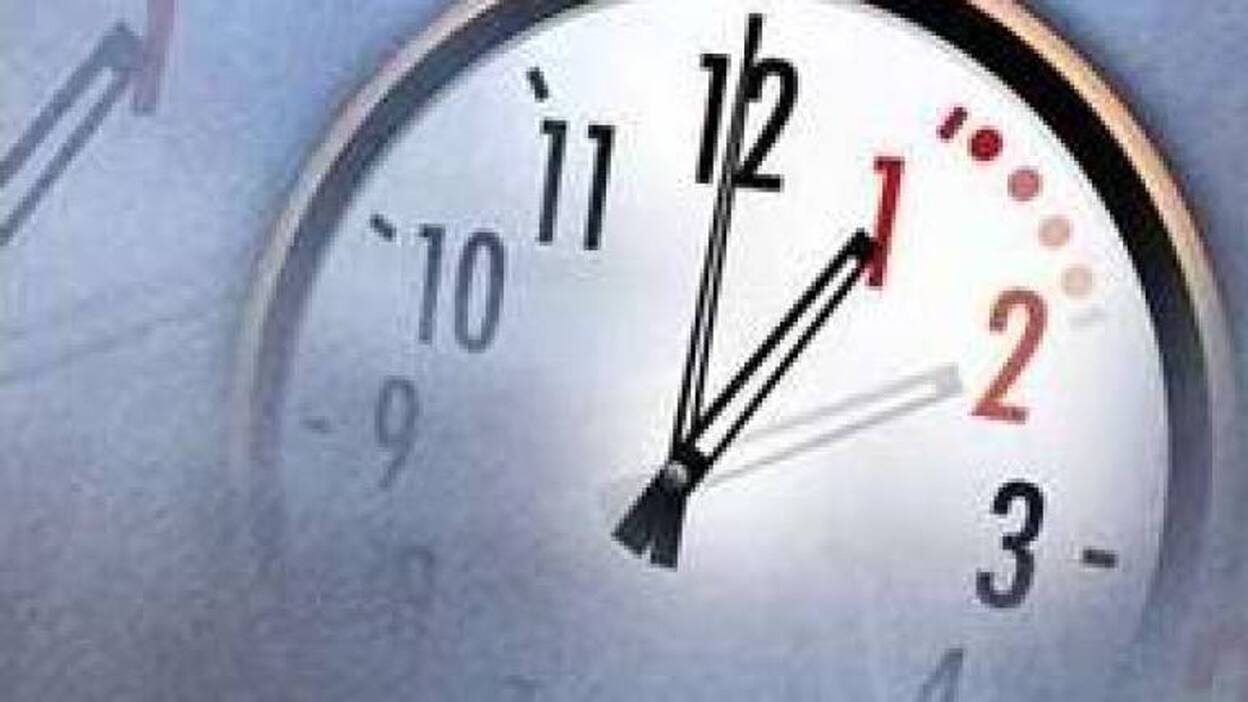 No se olvide de adelantar los relojes una hora