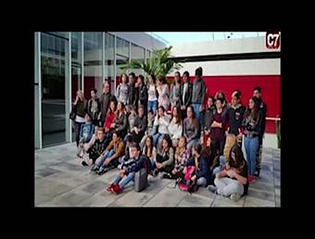 Los alumnos del IES Nelson Mandela en CANARIAS7