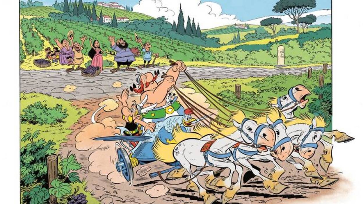 Astérix y Obélix desembarcan en Italia en su próximo álbum