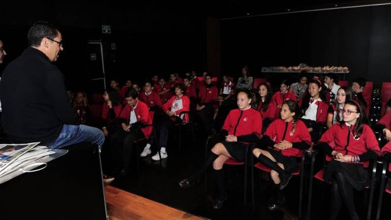Las imágenes de la visita del Colegio Arenas