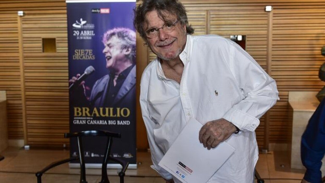 Braulio regresa al Alfredo Kraus once años después con "Sie7e Décadas"