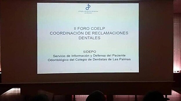 II Foro de Coordinación de Reclamaciones de Pacientes Odontológicos