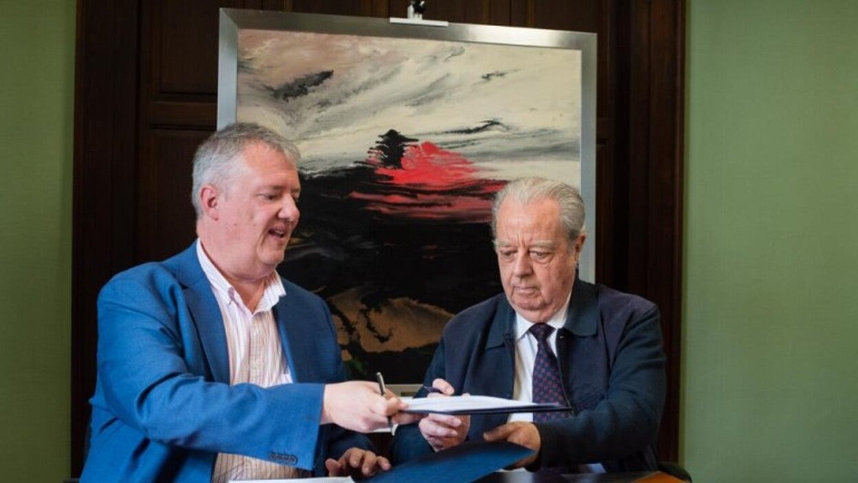 La familia de Pino Ojeda dona ‘Paisaje 30’ al CAAM