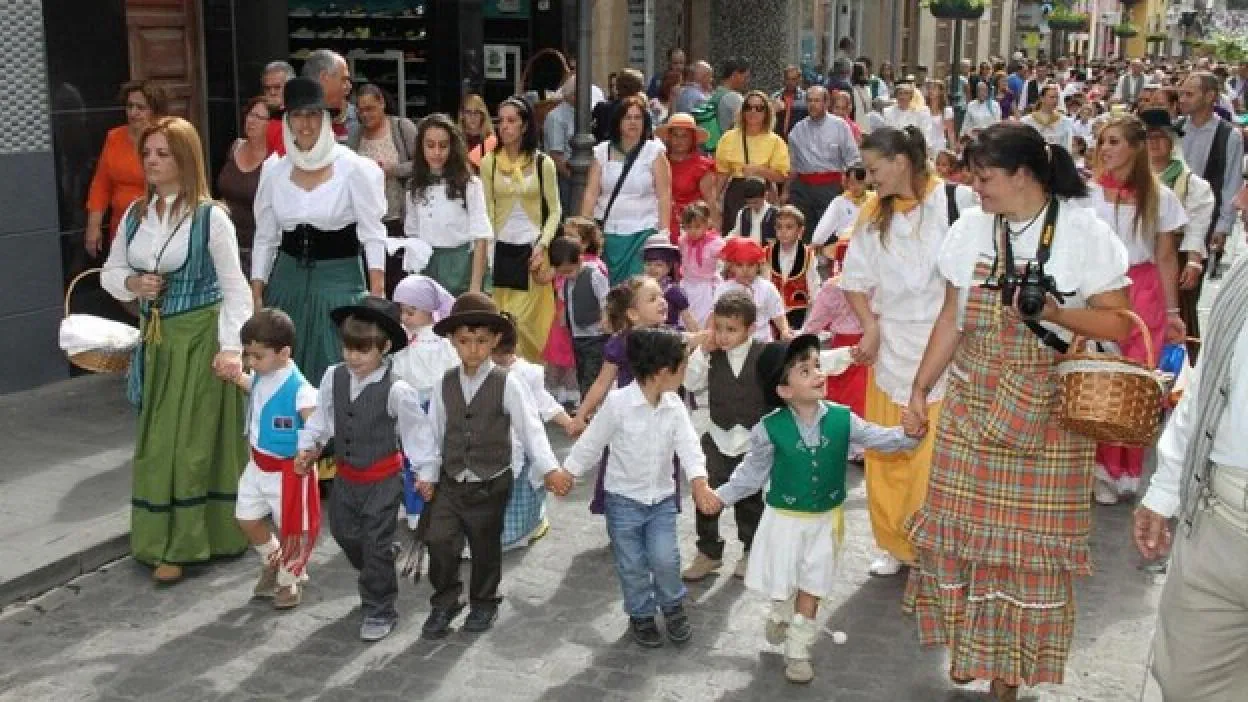 El miércoles, romería infantil por el Día de Canarias en Gáldar