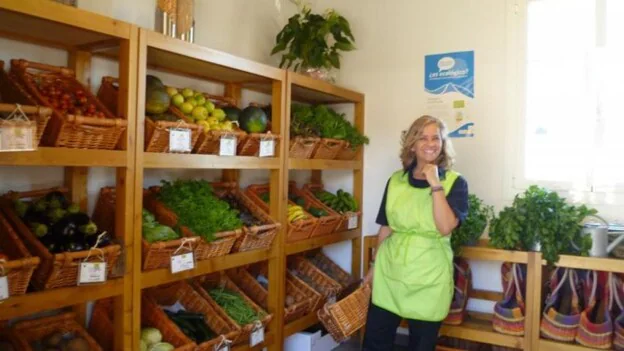 El mercado ecológico de Valleseco es pionero en la isla.