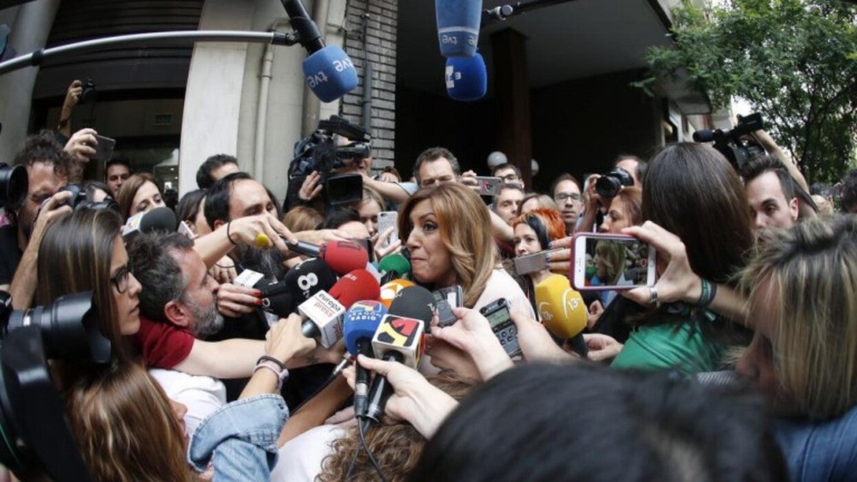 Susana Díaz: "Tengo buenas vibraciones"