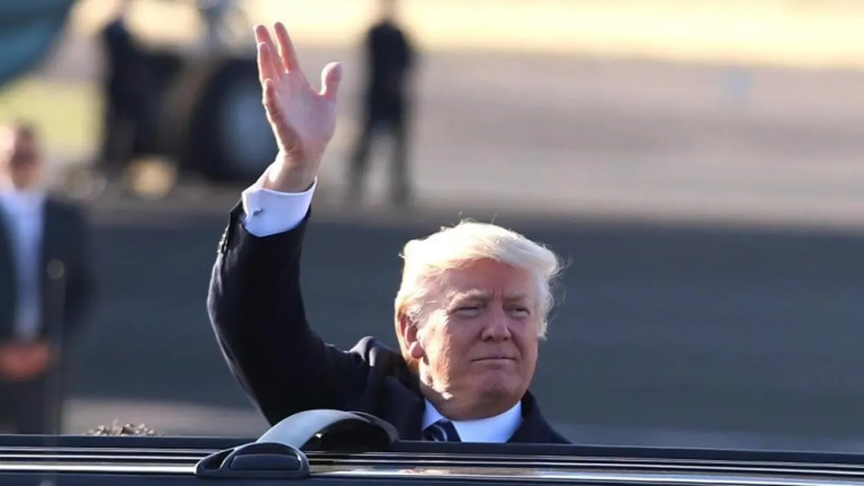 Trump ya llegó al Vaticano