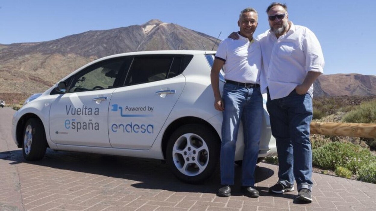 La Vuelta a España en Vehículo Eléctrico de Endesa llega a Tenerife