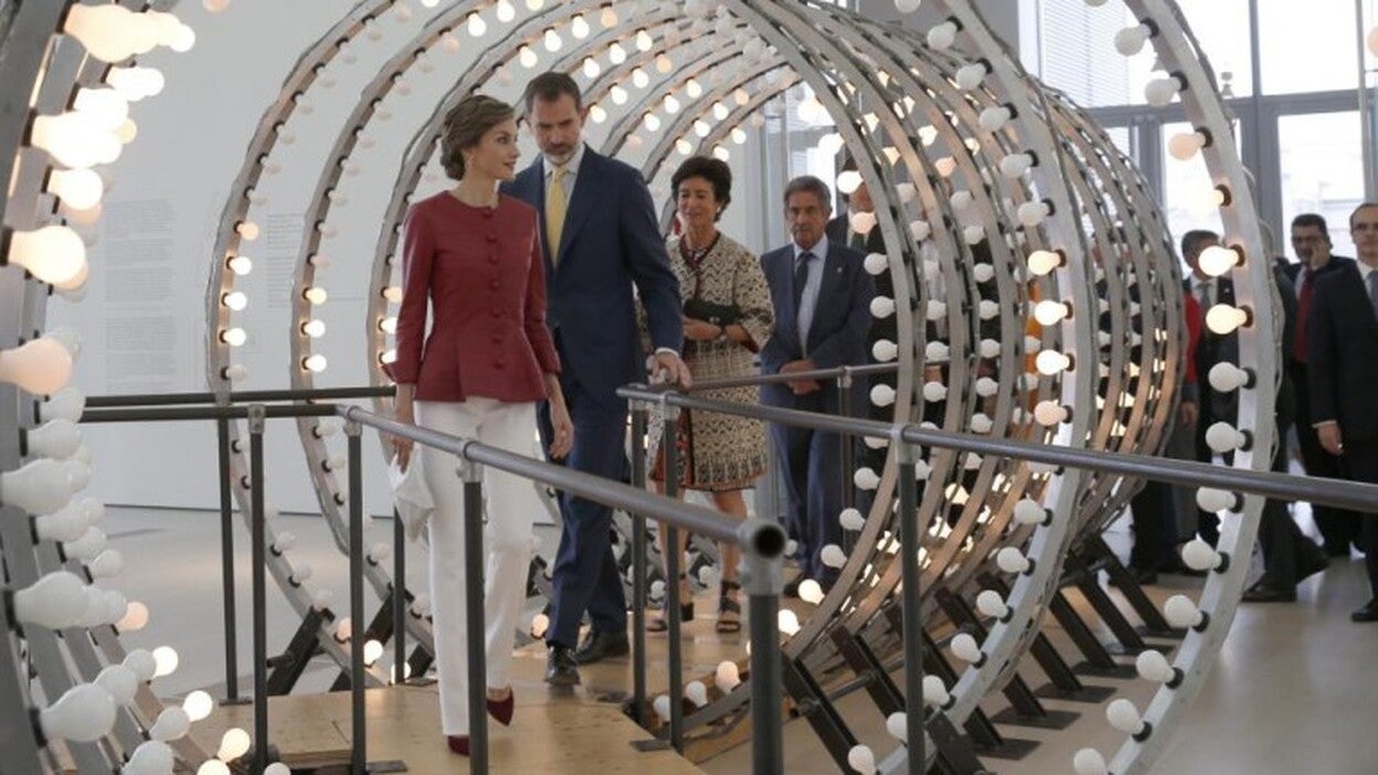 Los reyes inauguran el Centro Botín