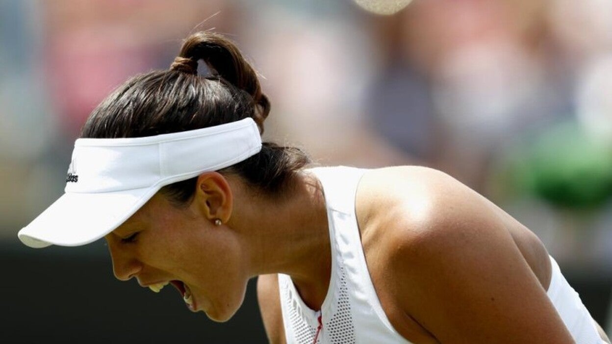 Muguruza vence a Kerber por segunda vez en Wimbledon