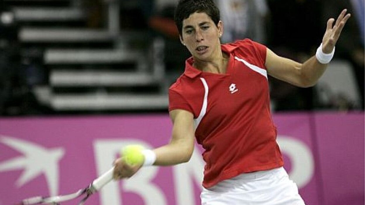 Carla Suárez cae siete puestos en el ránking