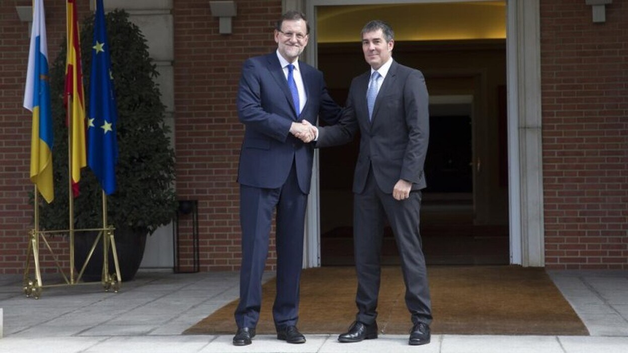 Clavijo y Rajoy impulsan un acuerdo de estabilidad
