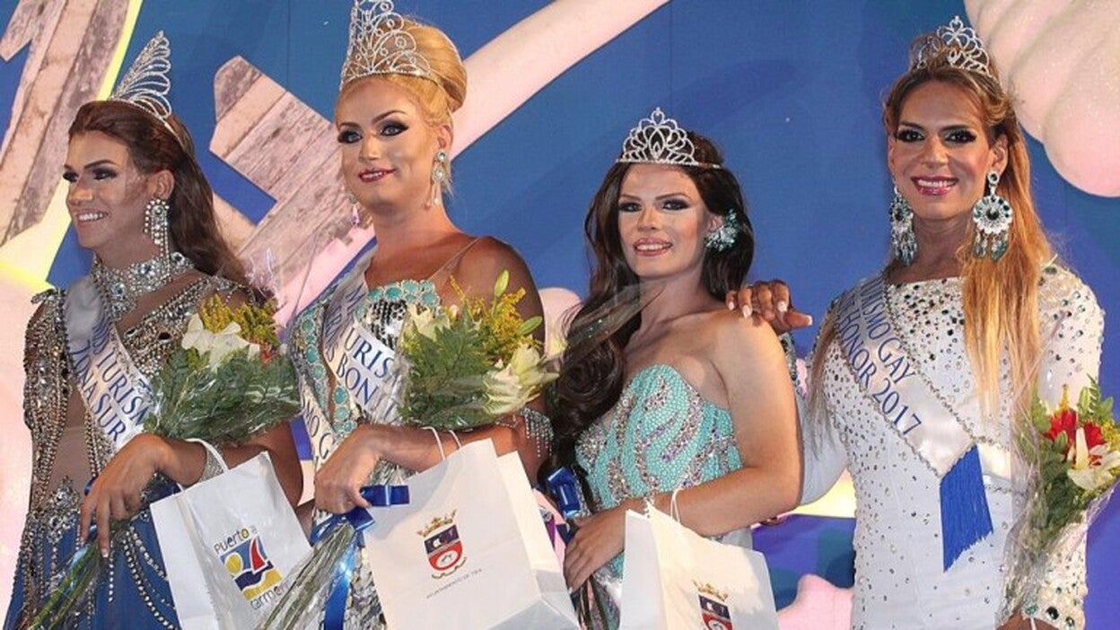 Dayana Luis y Yarelis Vizcaíno, Misses Gay Puerto del Carmen 2016