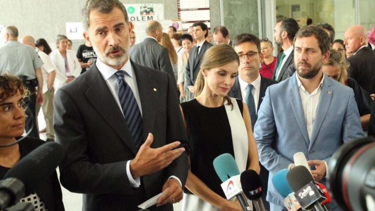 Felipe VI: «No tenemos miedo ni lo tendremos en el futuro»