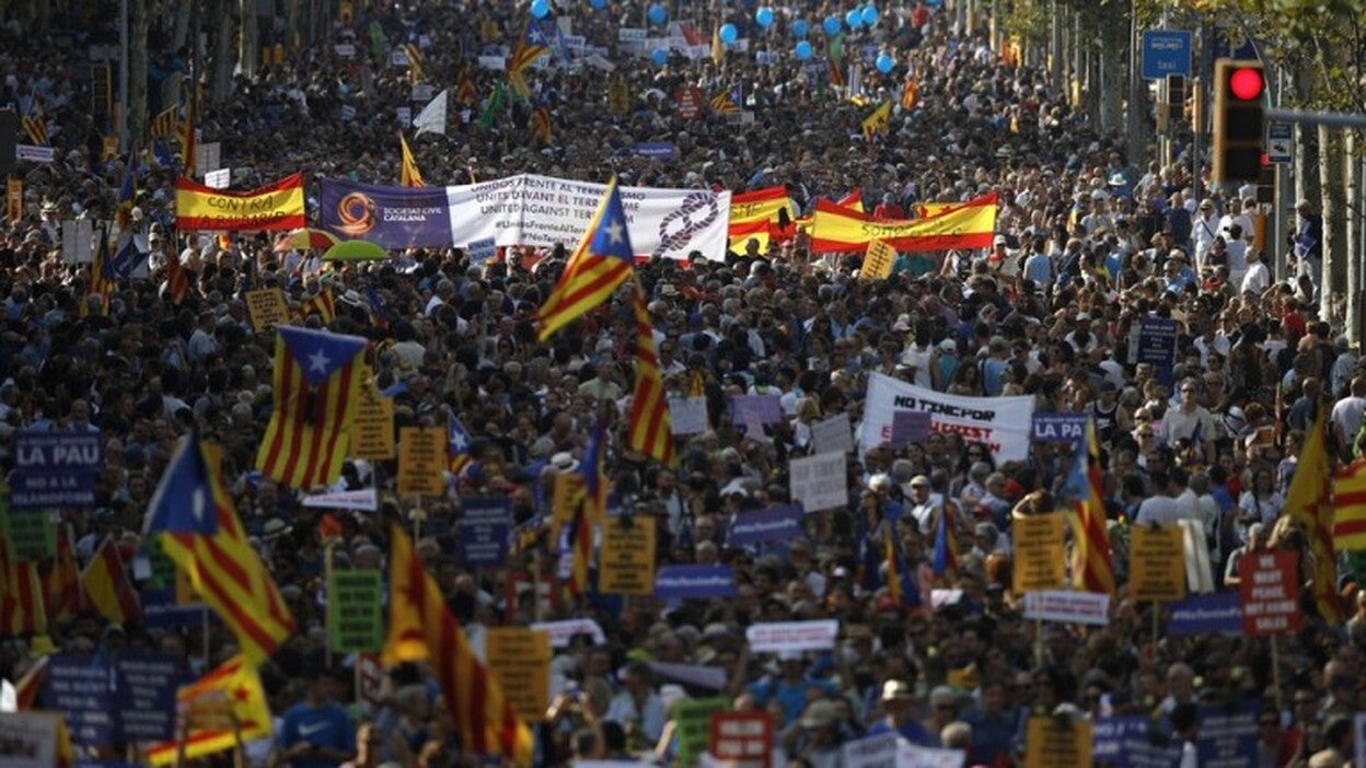 Una protesta bajo el lema 'No tengo miedo'