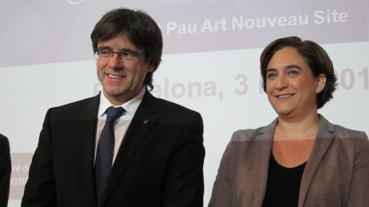 Colau y Puigdemont anuncian que se podrá votar el 1-O