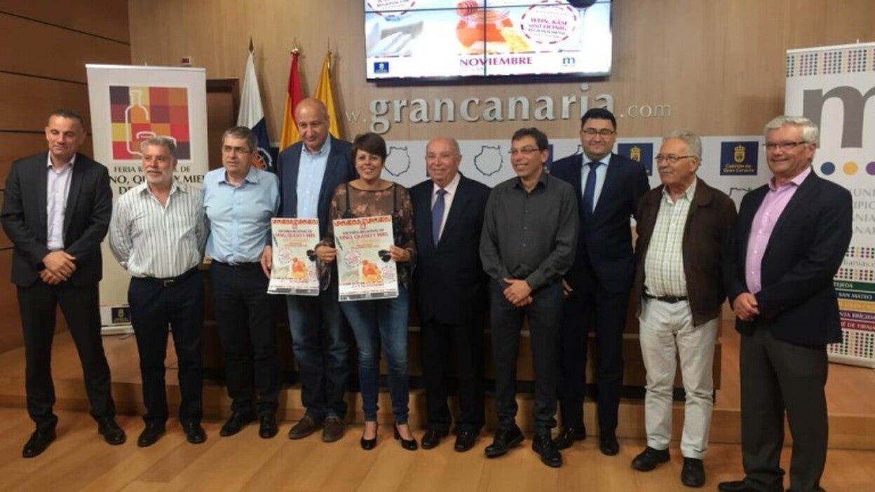 68 marcas canarias de vino, queso y miel se reunirán en Santa Brígida