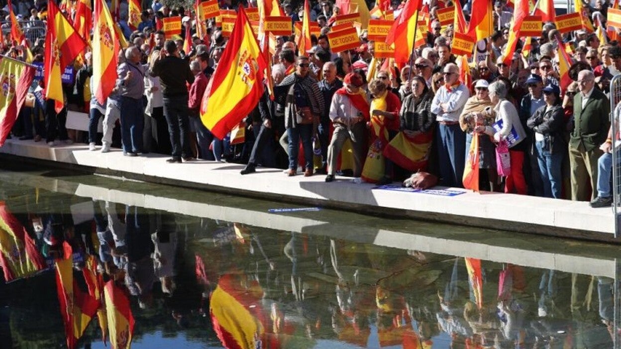 Manifestación para defender la unidad de España
