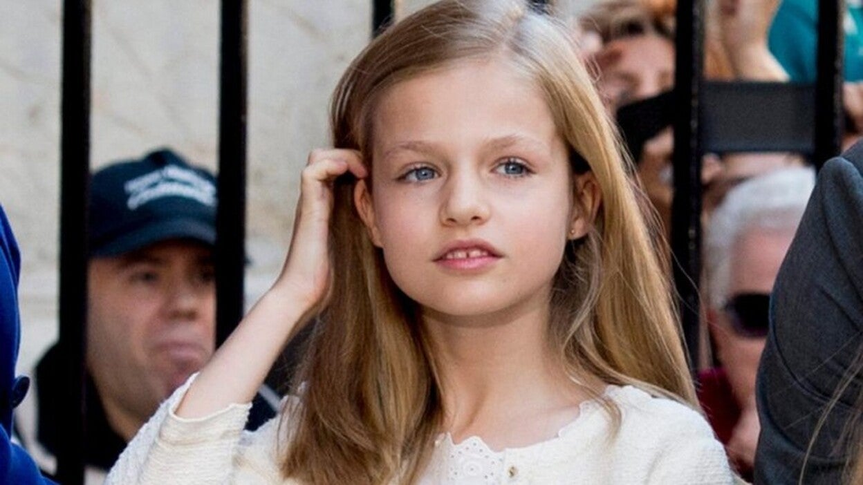 Leonor celebra en familia sus doce años