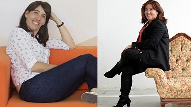 A la derecha, Nayra Quesada, y a la izquierda, Esther Pérez /  C7