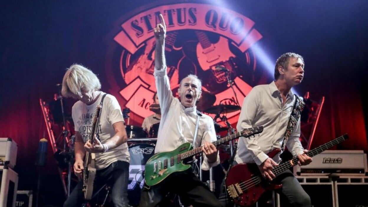 Status Quo, cerca de tocar en Canarias