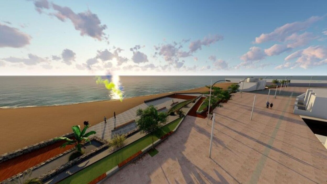 La peatonalización del entorno de Playa Chica durará 8 meses