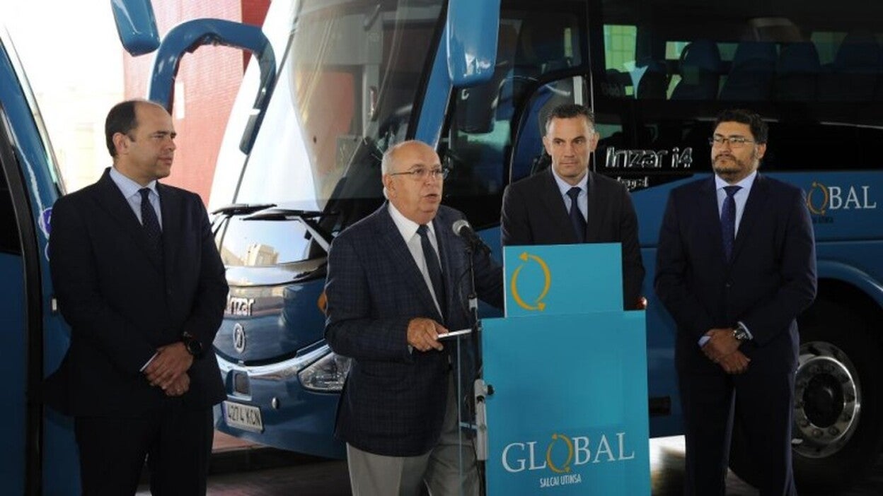 Global invierte 10 millones en renovar este año 46 guaguas