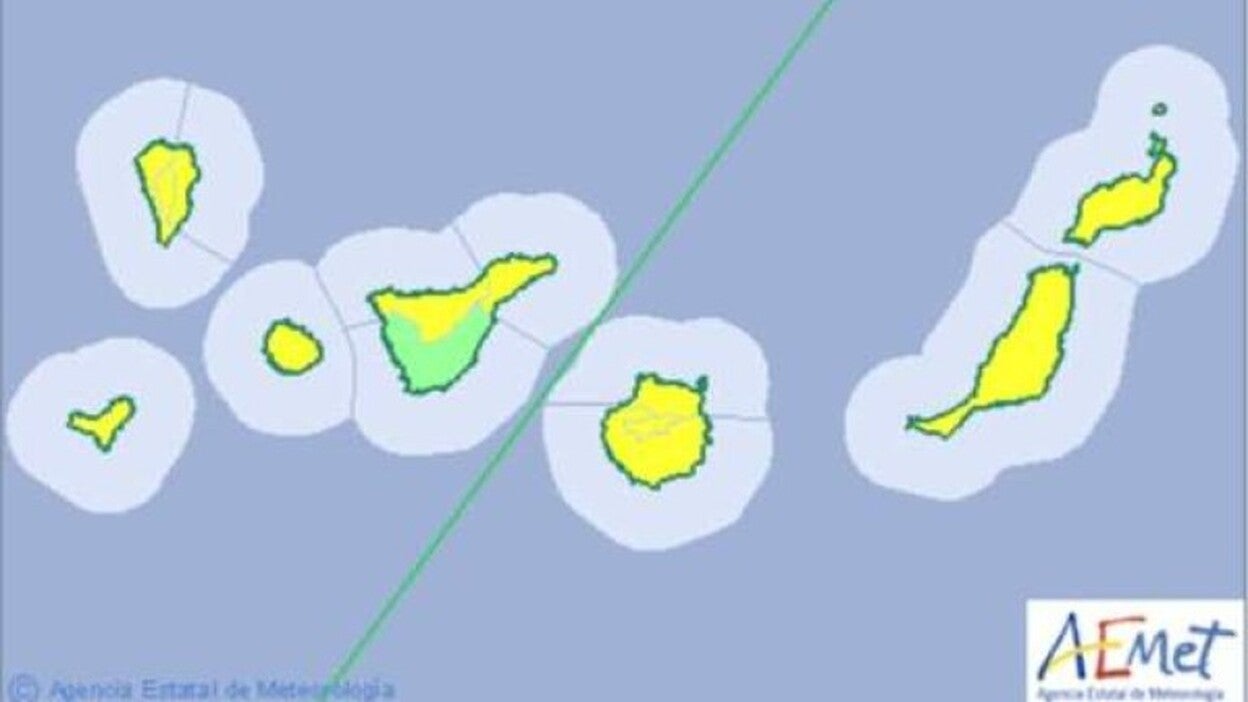 Nubes en el norte y despejados en el resto