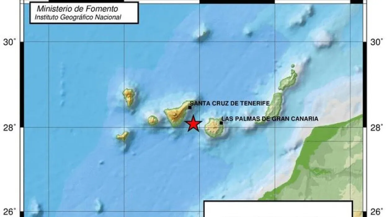 Dos terremotos en la zona del  volcán de Enmedio