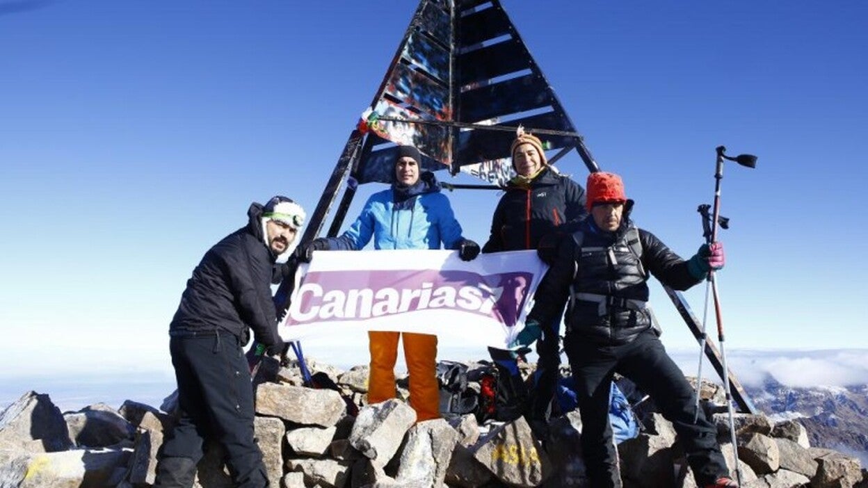 En la cima del Atlas